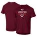 Men's Under Armour Maroon Virginia Tech Hokies Volleyball Icon Raglan Performance T-Shirt