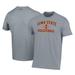Men's Under Armour Gray Iowa State Cyclones Volleyball Arch Over Performance T-Shirt