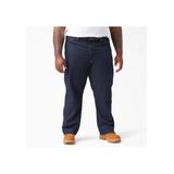 Men's Big & Tall Regular Straight Fit Jeans by Dickies in Rinsed Indigo Blue (Size 46 30)