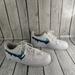 Nike Shoes | Custom Drip Nike Air Force 1 Blue And Teal Drip | Color: Blue/White | Size: 8.5