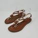 Michael Kors Shoes | Michael Kors Leather Thong Brown Sandals Size 7.5 | Color: Brown | Size: 7.5