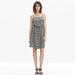 Madewell Dresses | Madewell Striped Silk Tie -Waist Striped Dress Size 4 | Color: Black/White | Size: 4