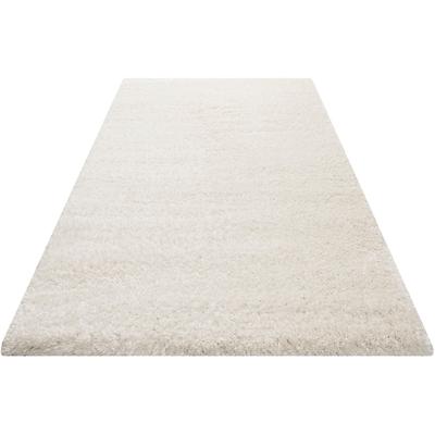Hochflor-Teppich WECON HOME BASICS "Smilla" Gr. 6, beige (creme, weiß), B:200cm H:50mm L:290cm, Kunstfaser, Teppiche, Wohnzimmer Image
