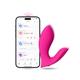 LOVENSE Flexer Bluetooth Butterfly Vibrator with App Controlled, Wearable Remote Vibrator for Clitoral G-Spot, Sex Toys for Women Couples, Unlimited Custom Vibration Modes Pink