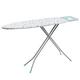 Russell Hobbs LA083234AQUA1EU7 Folding Ironing Board - Large Ironing Table with Adjustable Height Up To 93cm, Lightweight, Suitable for Left or Right-Handed Users, Triangle Print, 115 x 36 cm
