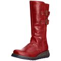 Fly London Suli Rug Women's Boots - Red, 4 UK (37 EU)