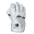 Gunn & Moore GM Cricket Wicket-Keeper Keeping Protective Gloves | Original Limited Edition | White/Black | Adult | 1 Pair | 52052306