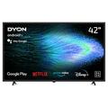 DYON Smart 42 AD-2 105cm (42 Zoll) Android TV (Full-HD, HD Triple Tuner, Prime Video, Netflix, Google Play Store für DAZN, Disney+ UVM., Google Assistant, BT-Fernbedienung) …