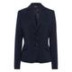 Frank Walder Blazer Damen ink, Gr. 50, Polyester, mit farblich abgestimmten Knöpfen