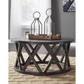 Signature Design by Ashley Sharzane 2 Piece Coffee Table Set Wood in Brown/Gray/Green | Wayfair PKG008645