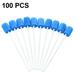 100 pcs Oral Care Swabs - Tooth Cleaning Mouth Toothette Oral Sponge Swabs Unflavored
