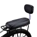 Selle de vélo enfant avec assistance dorsale siège arrière de VTT T1 coussin en cuir PU pièces de