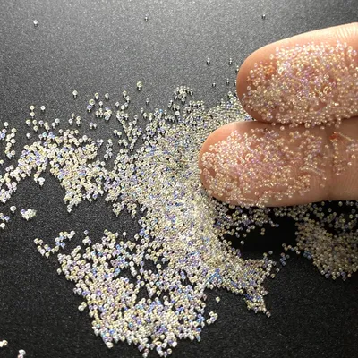 Perles caviar en cristal pour manucure petits biscuits pour verre micro perles Pixie pour