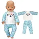 Ensemble de vêtements et pantalons pour bébé 40 cm 17 pouces reborn beurre jouets vêtements