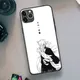 Ichigo-Coque de téléphone en verre TPU souple manga japonais anime iPhone 6s 7 8 15 Plus X Xr Xs