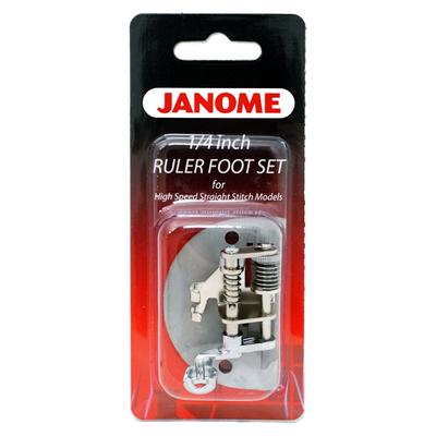 Janome 1/4" Ruler Foot Set for High-speed Straight Stitch Models