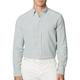 HACKETT LONDON Herren Melange Texture Hemd, Grün (Grün), 3XL