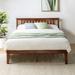 Red Barrel Studio® Travie Solid Wood Platform Bed Metal in Gray/Brown | 37 H x 75.5 W x 79.5 D in | Wayfair 40D4C392ECC8400A81D9A07CADAC3A8B