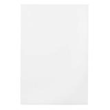 School Smart Folding Bristol Board 24 x 36 Inches White Pack of 100