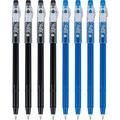 Pilot FriXion ColorSticks Erasable Gel Ink Pens Fine Point Black and Blue Inks 8 Count (16435)