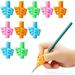 HILELIFE Pencil Grips - 10 Pack Pencil Grips for Kids Handwriting Ergonomic Writing Training Aid Correction Silicon Gel Pencil Grip for Children Preschoolers
