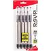 Pentel R.S.V.P. Ballpoint Pen Medium Line Black Ink 5 Pack (BK91BP5A)