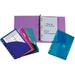 C-Line Mini Binder Starter Kit Includes Binder Index Dividers Filler Paper and Binder Pockets Colors May Vary 1 Each (30100)