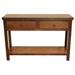 American Heartland Rustic Promo Sofa Table Wood in Yellow | 32 H x 48 W x 16 D in | Wayfair 37305HG