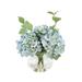 Creative Displays, Inc. Hydrangea Floral Arrangements & Centerpieces in Vase Plastic/Polysilk in Green | 11 H x 12 W x 16 D in | Wayfair CDFL4896