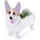 Dog Planter Plant Pot Animal Flower Planter Pot for Garden Decoration Storage Container Dog Planters Handmade Planter for Garden Flower Cactus Office Home Decor