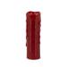 The Twillery Co.® LED Wax Dripping Pillar Candle Plastic in Red | 6 H x 2 W x 2 D in | Wayfair 32A5D42E6F7C4D03B3034F5659014BD9