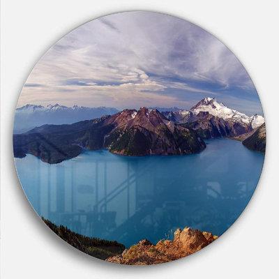 Loon Peak® Floater Frame Photograph on Metal in B...
