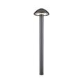 WAC Landscape Lighting Low Voltage Integrated LED Metal Pathway Light Aluminium/Metal in Black | 15 H x 3.63 W x 3.63 D in | Wayfair 6521-27BK