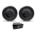 Pair of Rockford Fosgate 12 P3S Shallow 1600W Dual 2 Ohm Subwoofer P3SD2-12 New