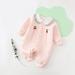 Yidarton Pink Newborn Baby Clothes Autumn And Winter Warm Winter Baby Clothes Baby Climbing Clothes Baby Clothes