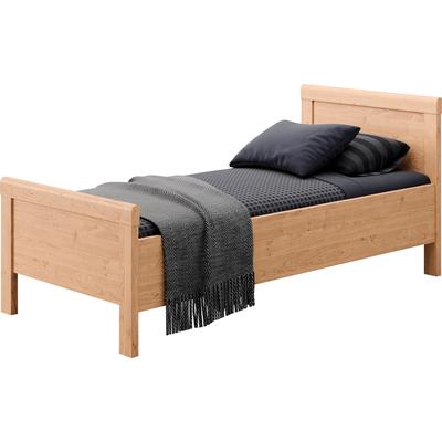 Einzelbett PRIESS "Arnsberg", braun (livorno buche), B:108cm L:208cm, Betten, Kinder-Einzelbett Bettgestell Jugendbett, Komfortliegehöhe Image