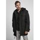 Outdoorjacke BRANDIT "Herren BW Flag Parka" Gr. M, schwarz (black) Herren Jacken Outdoorjacken