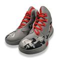 Adidas Shoes | New Adidas Unisex Kids Gray B42912 Light Em Up 2 J Lace Up Basketball Shoes Sz 7 | Color: Gray/Red | Size: 7bb