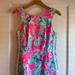 Lilly Pulitzer Dresses | Lily Pulitzer Pink Lobster And Oyster Print Dress | Color: Blue/Pink | Size: 2