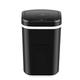 15 Litres Automatic Sensor Dustbin, Touchless & Pedal Free Waste Bin, Plastic Odor Proof Trash Can for Kitchen Bathroom Living Room (Black)