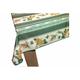 Promo Linge - Nappe Provençale Rectangle Anti-tâche Tournesol Abeille Vert - Vert - 150x240cm.