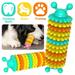 HAOAN Dog Toothbrush Chew Toy Puppy Dental Care Teeth Cleaning Stick Toy for All Breed of Dogs - Dog Toothbrush Stick Dog Teeth Cleaning Chewing Playing Toy Durable Rubber Dog Teeth Cleaning