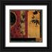 Donovan Chris 20x20 Black Ornate Wood Framed with Double Matting Museum Art Print Titled - Sun Salutation II