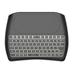 BetterZ D8 Mini Colorful Backlight Wireless Keyboard Air Mouse Touchpad for Smart TV