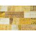 Ahgly Company Machine Washable Indoor Rectangle Contemporary Caramel Brown Area Rugs 4 x 6