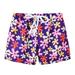 JDEFEG Toddler Gymnastics Shorts Toddler Boys Girls Cartoon Floral Printed Sport Shorts Kids Beach Shorts 12 Month Bike Shorts Girls Shorts Cotton Blend Pink 100