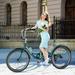 NAIZEA Adult Tricycles Three Wheel 7 Speed Bike 20/24/26 inch Adult Trikes with Basket for Seniors Women Men