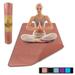 Ben Din Clothing TPE Yoga Mat 8mm Thickness - 72 x24 (Pink)