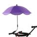 Hapeisy Chair Umbrella with Clamp Portable Stroller Accessories 29 inches UPF 50+ Clip on Stroller for Patio chair Beach Chairs Wheelchairs Golf Carts