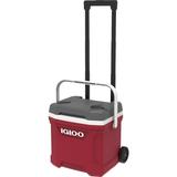 Igloo Latitude 16 Qt. 2-Wheeled Cooler Red 34806